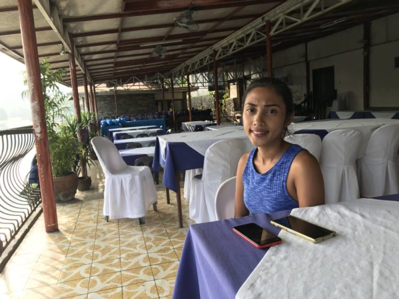 パグサンハンのリゾートレストラン